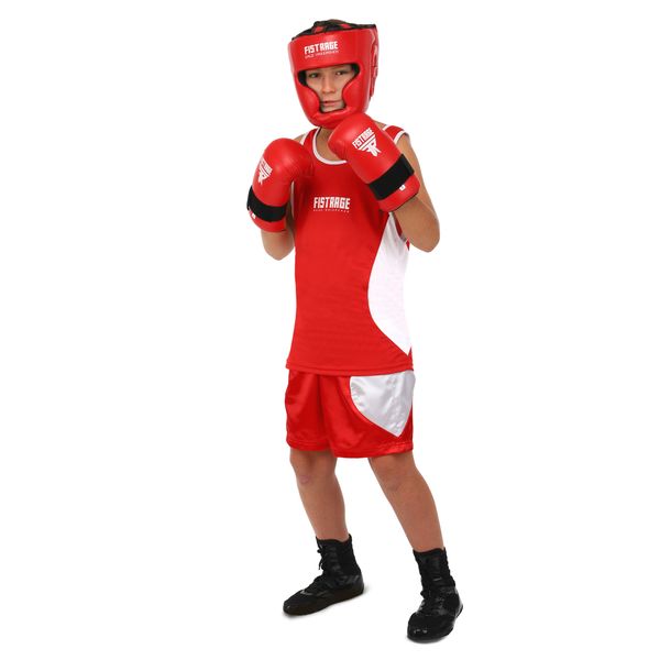 Форма для боксу дитяча FISTRAGE VL-4176 M червоний