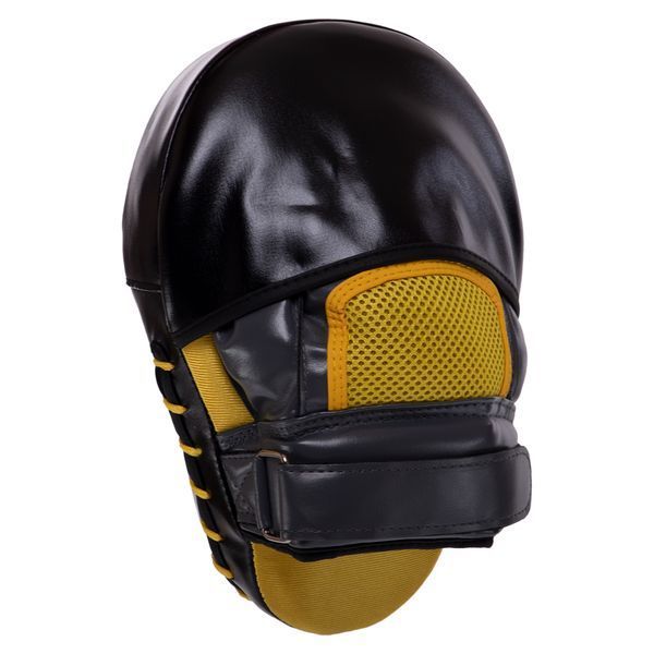 Лапа Изогнутая для бокса и единоборств Zelart BO-7254 25x18x8см 1шт черный