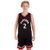Форма баскетбольная детская NB-Sport NBA RAPTORS 2 BA-0969 M черный-красный
