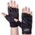 Перчатки для фитнеса и тяжелой атлетики кожаные Zelart SB-161074 S черный