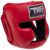 Шлем боксерский в мексиканском стиле кожаный TOP KING Full Coverage TKHGFC-EV S красный