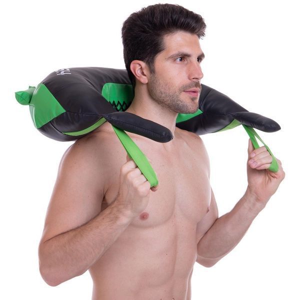 Мішок Болгарський тренувальний Zelart Bulgarian Bag FI-2623-12 12кг зелений
