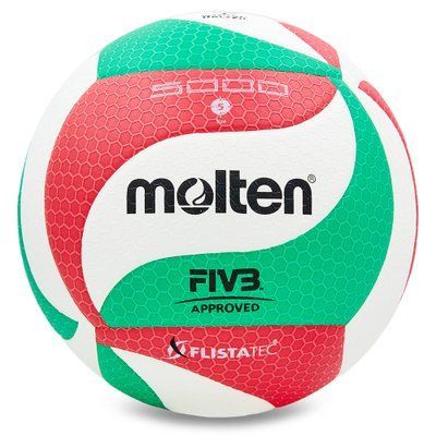Мяч волейбольный MOLTEN V5M5000 №5 PU клееный
