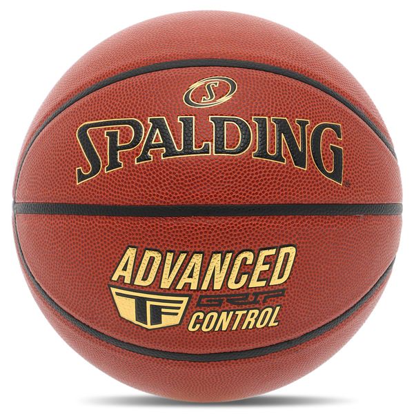 Мяч баскетбольный PU SPALDING ADVANCED TF CONTROL 76870Y №7 коричневый