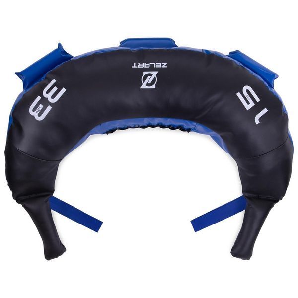 Мішок Болгарський тренувальний Zelart Bulgarian Bag FI-2623-15 15кг синій