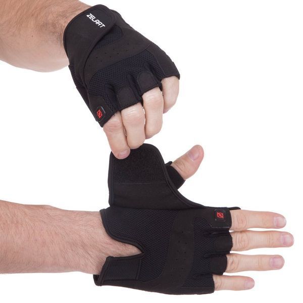 Перчатки спортивные Zelart SB-161564 S черный