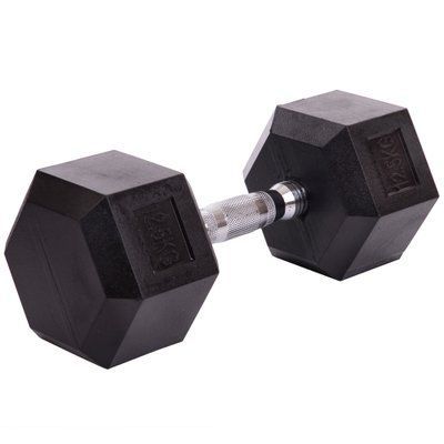 Гантель цільна шестигранна SP-Planeta SC-80075-12,5 1шт 12,5кг