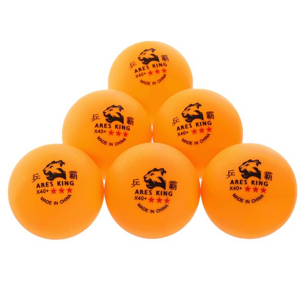 Набор мячей для настольного тенниса ARES KING 3* CM-9941 40+ 3 оранжевый