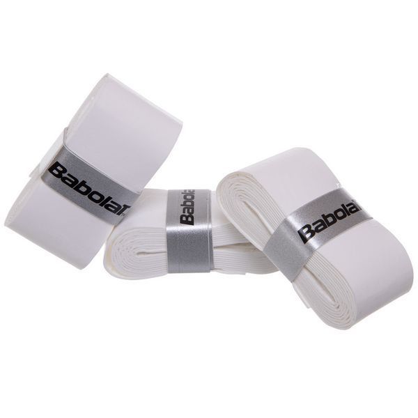 Обмотка на ручку ракетки BABOLAT BB653039-101 PRO TACKY x3 TENNIS GRIP U-SEX WHT 3шт білий