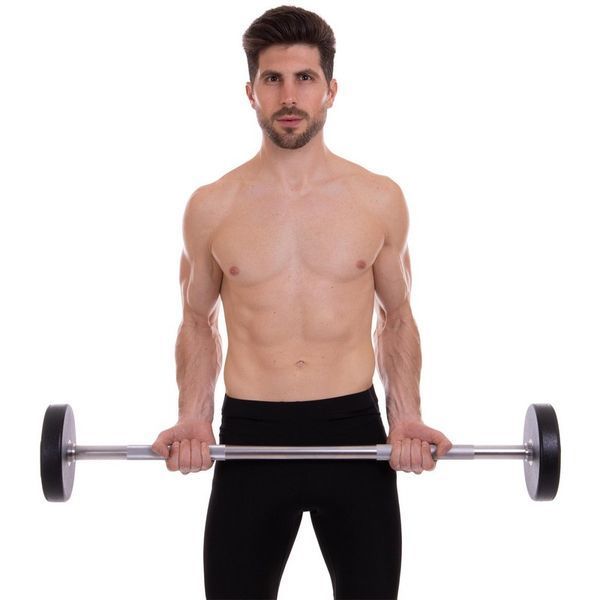 Штанга фіксована пряма поліуретанова Zelart Urethane Barbell TA-2689-20 довжина-104см 20кг