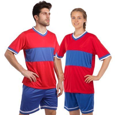 Форма футбольна SP-Sport Two colors CO-1503 M червоний