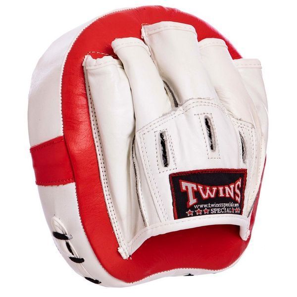 Лапа Вигнута для боксу та єдиноборств TWN VL-2054 18x18x8см 2шт червоний