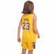 Форма баскетбольная подростковая NB-Sport NBA LAKERS 23 BA-0563 2XL желтый