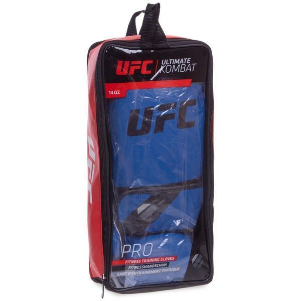 Рукавички боксерські UFC PRO Fitness UHK-75037 16 унцій синій