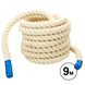 Канат для кросфіту SP-Planeta COMBAT BATTLE ROPE R-6227-9 9м білий