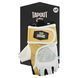Перчатки для фитнеса и тяжелой атлетики TAPOUT SB168513 XS белый-желтый