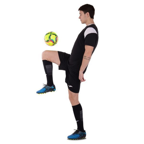 Форма футбольна Joma PHOENIX 102741-102 XS-2XL чорний-білий S