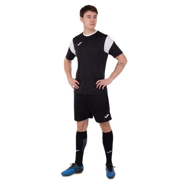 Форма футбольна Joma PHOENIX 102741-102 XS-2XL чорний-білий S