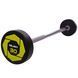 Штанга фіксована пряма поліуретанова Zelart Urethane Barbell TA-2689-30 довжина-107см 30кг