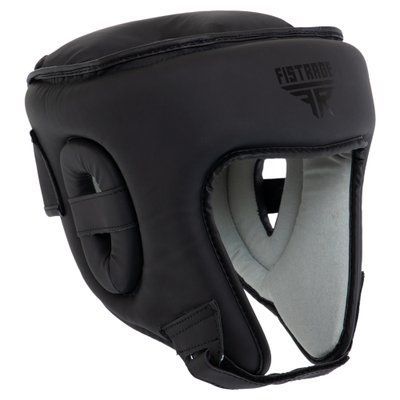 Шолом боксерський відкритий шкіряний FLEX FISTRAGE VL-8480-FLEX S чорний