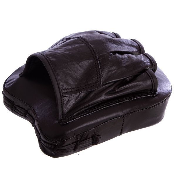 Лапа Пряма для боксу та єдиноборств FAIRTEX MINI PAD FTX015 18x16x4,5см 2шт чорний