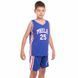 Форма баскетбольна підліткова NB-Sport NBA PHILA 25 BA-0927 S синій