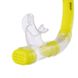 Трубка для плавания Zelart NS52-PVC желтый