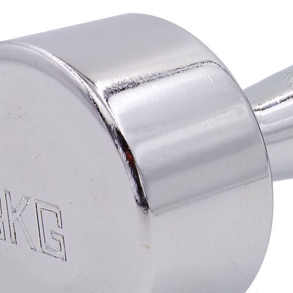 Гантель хромований Zelart SC-8017-2 1шт 2кг