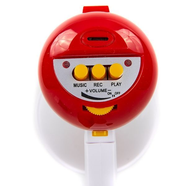Гучномовець мегафон (рупор) HW-1R 15 W білий-червоний