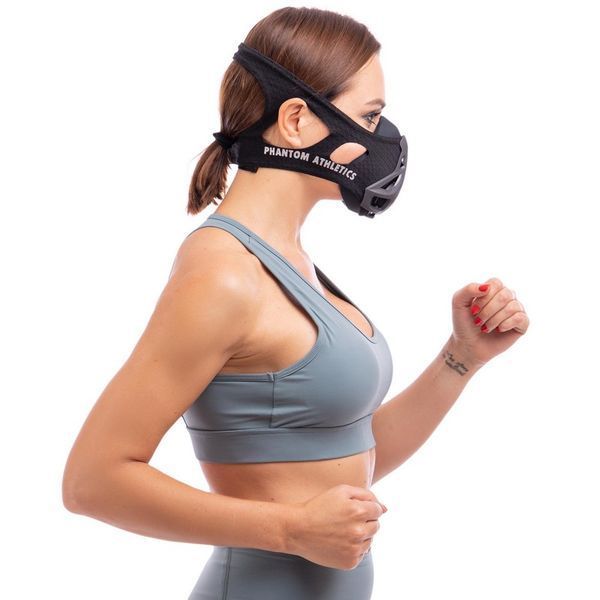 Маска тренувальна Training Mask PHANTOM SP-Sport DH-6042 чорний S