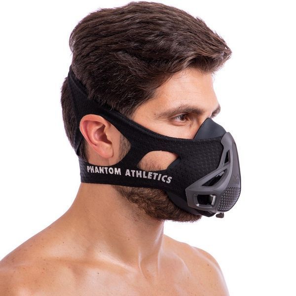 Маска тренувальна Training Mask PHANTOM SP-Sport DH-6042 чорний S
