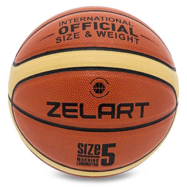 М'яч баскетбольний PU №5 ZELART GAME APPROVED GB4400