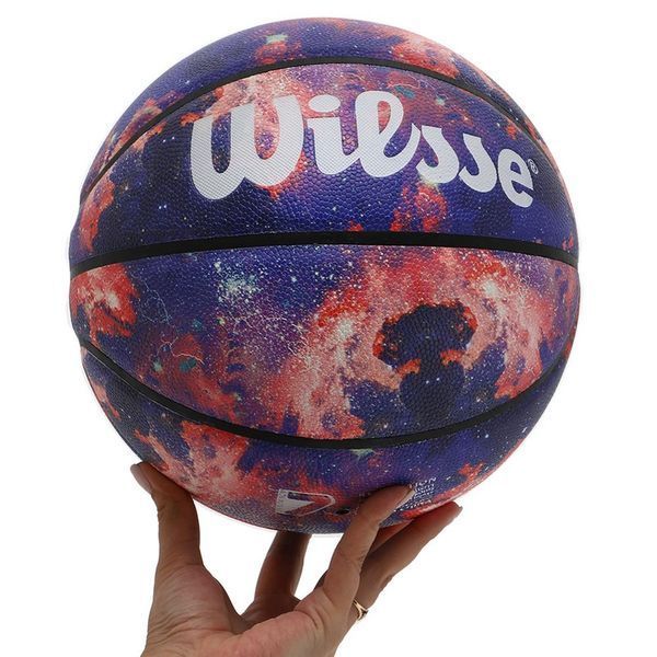 Мяч баскетбольный Wilsse BA-7423 №7 разноцветный