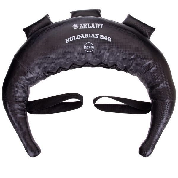 Мішок Болгарський тренувальний Zelart Bulgarian Bag FI-5024-10 10кг чорний