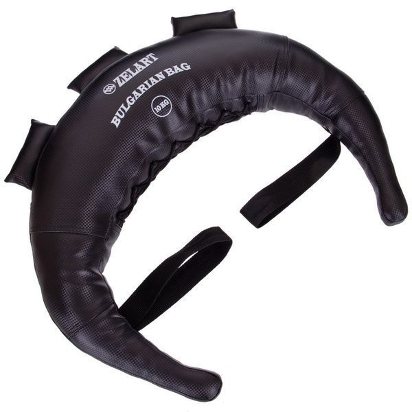 Мішок Болгарський тренувальний Zelart Bulgarian Bag FI-5024-10 10кг чорний