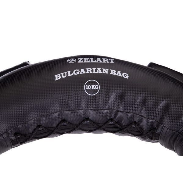Мішок Болгарський тренувальний Zelart Bulgarian Bag FI-5024-10 10кг чорний