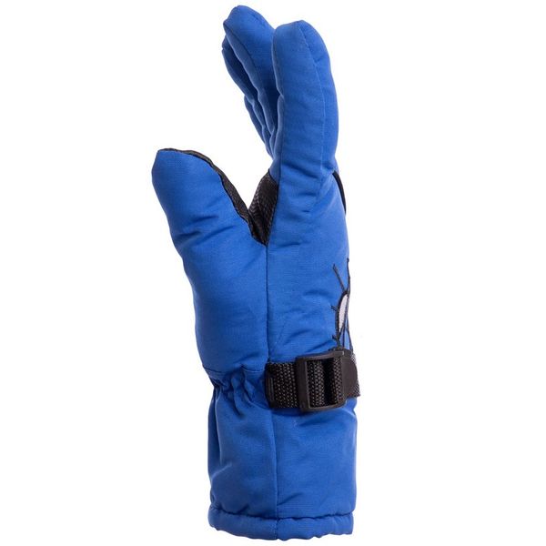 Перчатки горнолыжные теплые детские SP-Sport SPIDERMAN C-6572 M-L синий