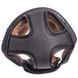 Шлем боксерский в мексиканском стиле кожаный VELO VL-2225 M черный