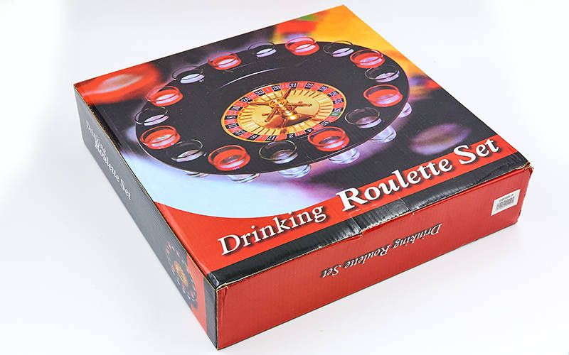 Гра "П'яна рулетка" Drinking Roulette Set SP-Sport GB066-P 16 стопок