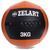 М'яч набивний для крофіту волбол WALL BALL Zelart FI-5168-3 3кг чорний-оранжевий