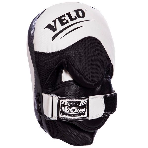 Лапа Вигнута для боксу та єдиноборств VELO VL-2212 23x17x11см 2шт білий