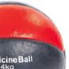 Мяч медицинский медбол MATSA Medicine Ball ME-0241-4 4кг красный-черный